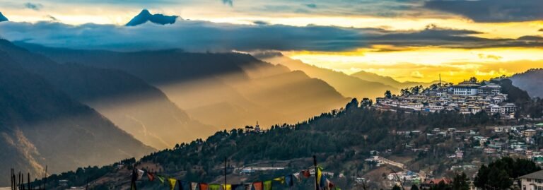 TAWANG MONASTERY SUNSET1